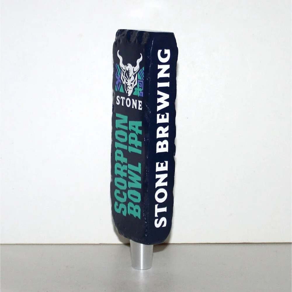 Beer Tap Stone Brewing Scorpion Bowl IPA CA handle knob kegerator decor